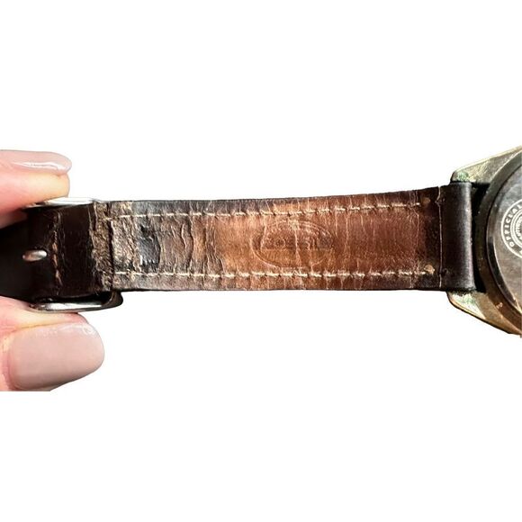 Kansas City Chiefs Team NFL Fossil Watch 1993 Limited Ed Collectors Watch KC vin - Picture 8 of 10